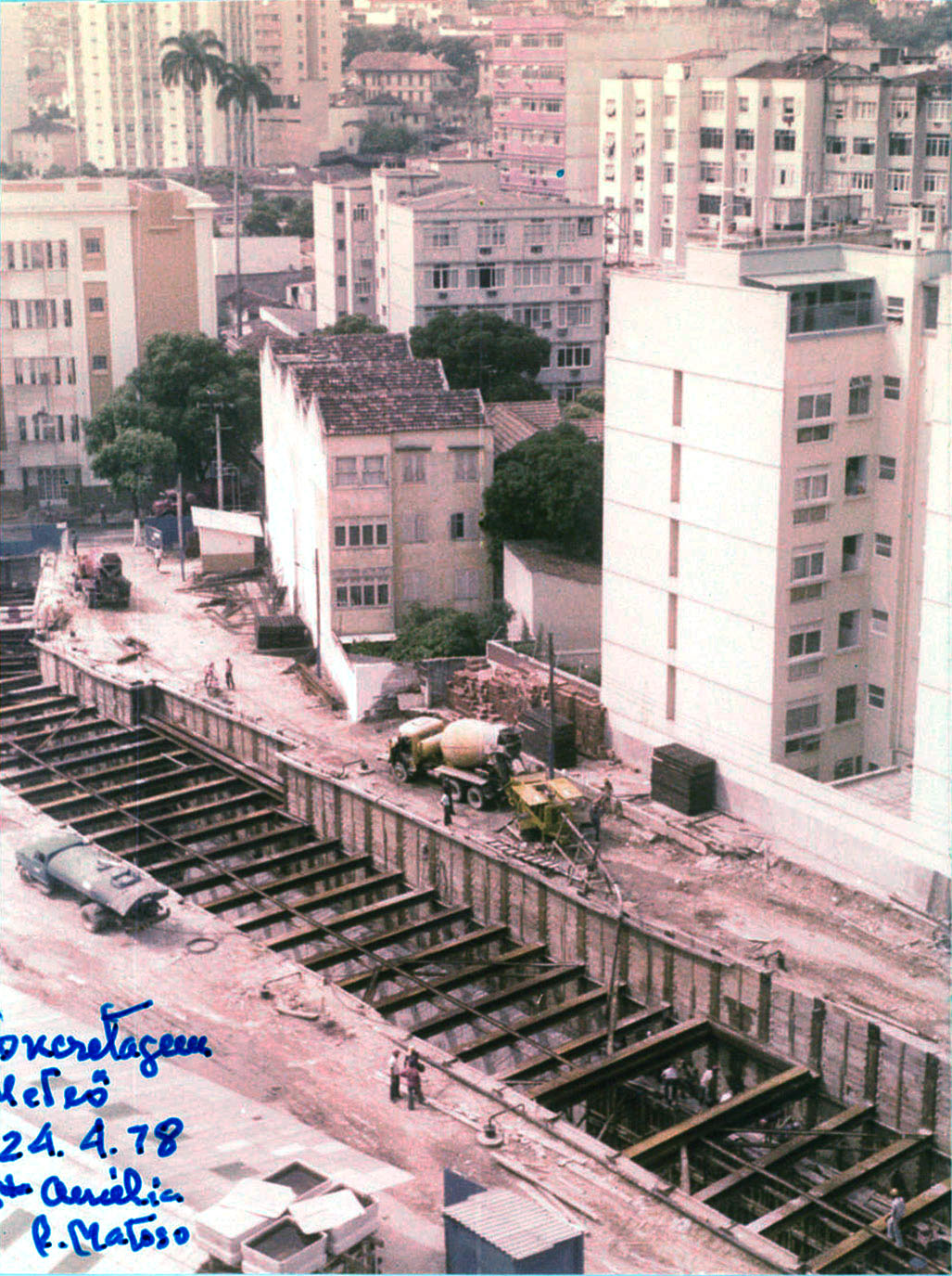 Metrô do Rio (não oficial) Obras entre Estação Estácio e Estação Afonso Pena Metrô do Rio (não oficial) Obras entre Estação Estácio e Estação Afonso Pena