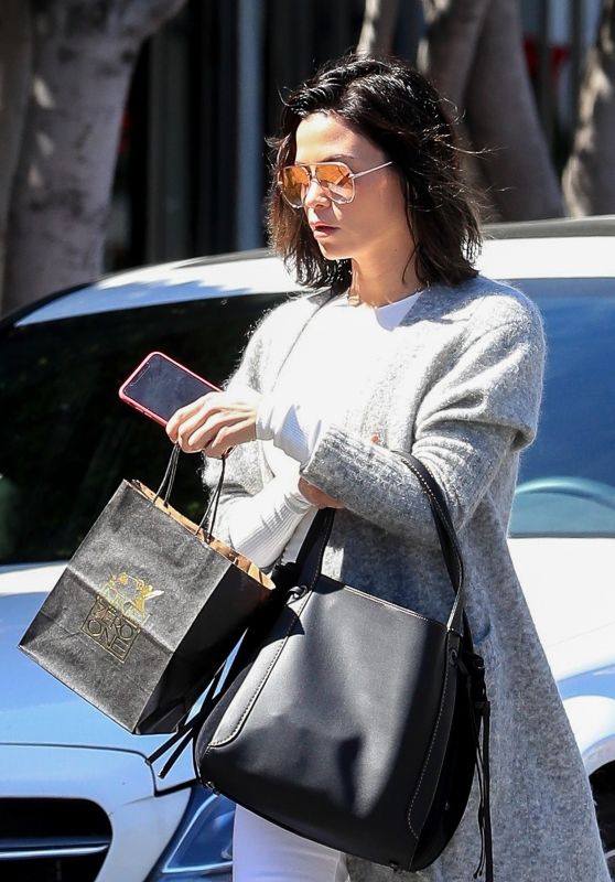 Jenna Dewan Clicked While Leaving Nine Zero One Salon in West Hollywood