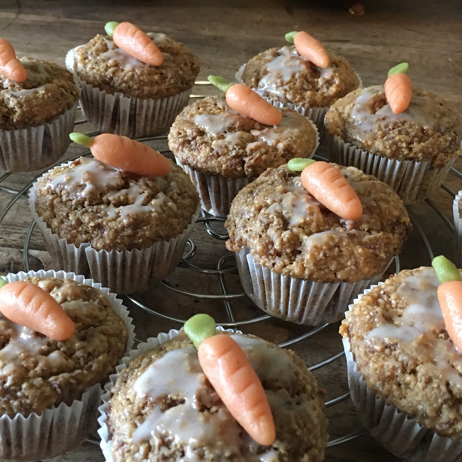 Ein Stück heile Welt : Karotten-Mandel-Muffins