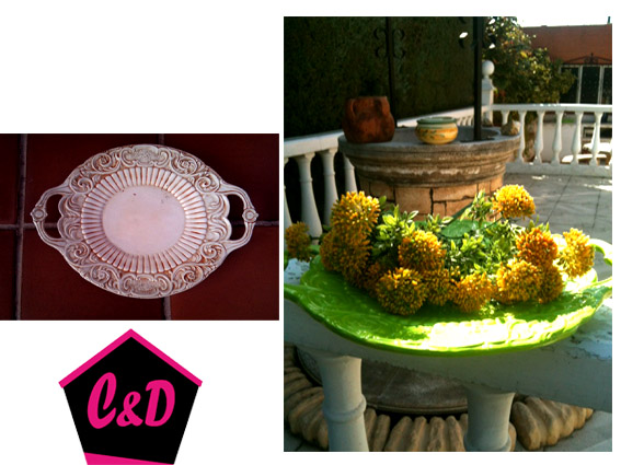 Cómo reciclar una antigua bandeja