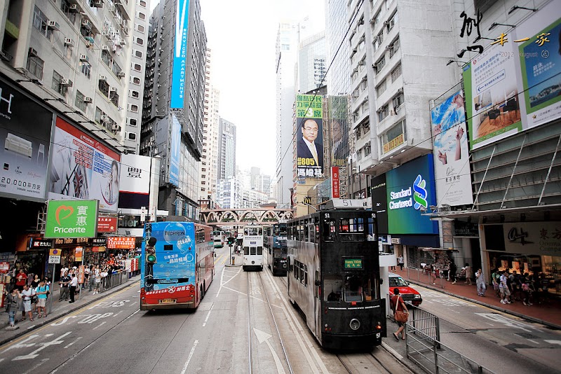香港旅遊-軌道電車|擁有百年歷史的叮叮車