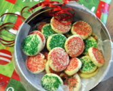 No-Roll Christmas Sugar Cookies