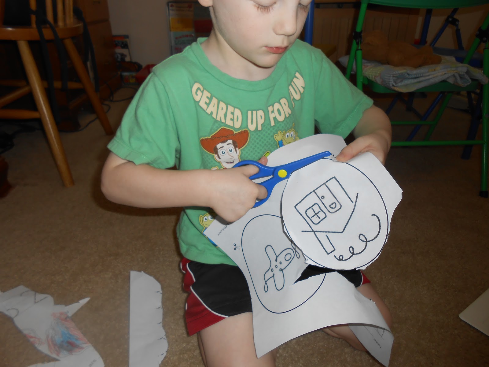 Teaching My Blessings: Nursery Rhymes Theme and Scissor Skill Update