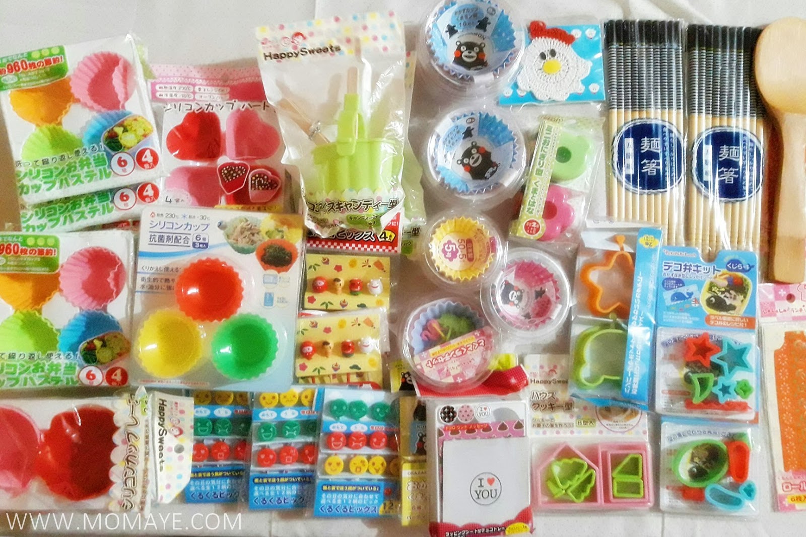 My Bento Tools from Shopee and Daiso