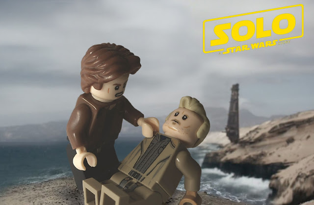 Han Solo and Tobias Beckett, Tobias Beckett death scene, Solo a Star Wars Story, Star Wars