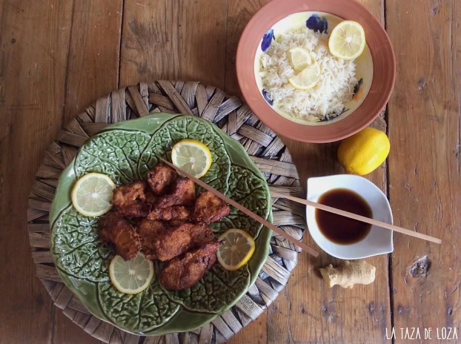 pollo-chino-frito-al-limón-con-arroz-basmati