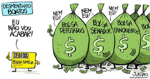 Resultado de imagem para bolsa familia charges