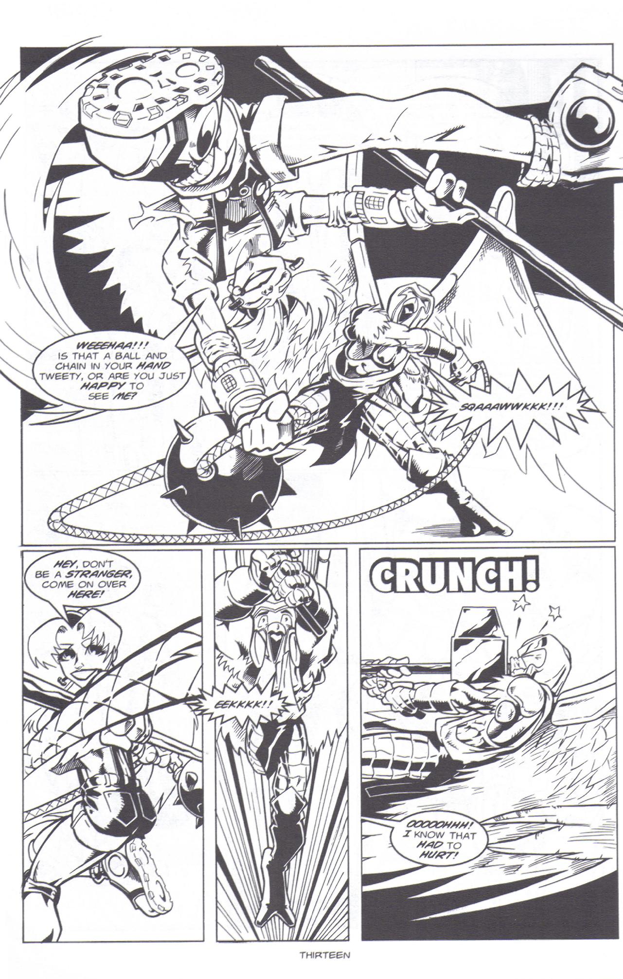 Read online Hammer Girl comic -  Issue #2 - 15