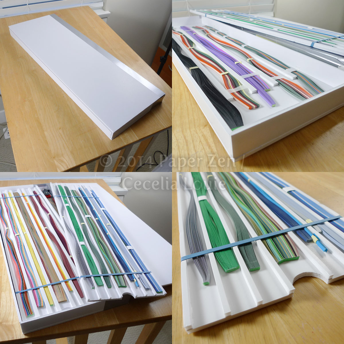to Paper Zen Cecelia Louie DIY Cut Your Own Quilling Strips