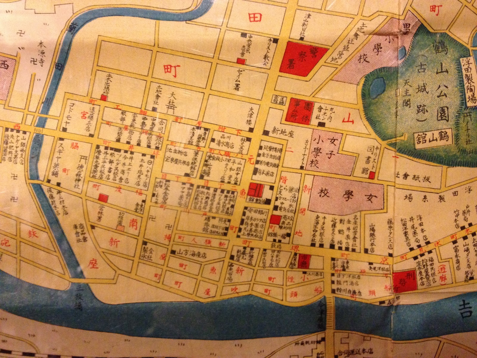 Teppan RYO 津山の古地図