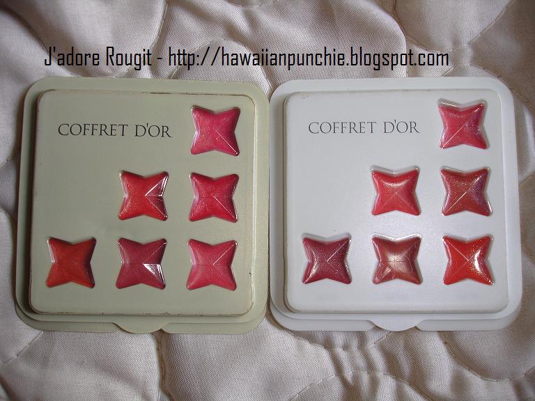 J'adore Rougit My Vanity Lair Swatches Kanebo Coffret