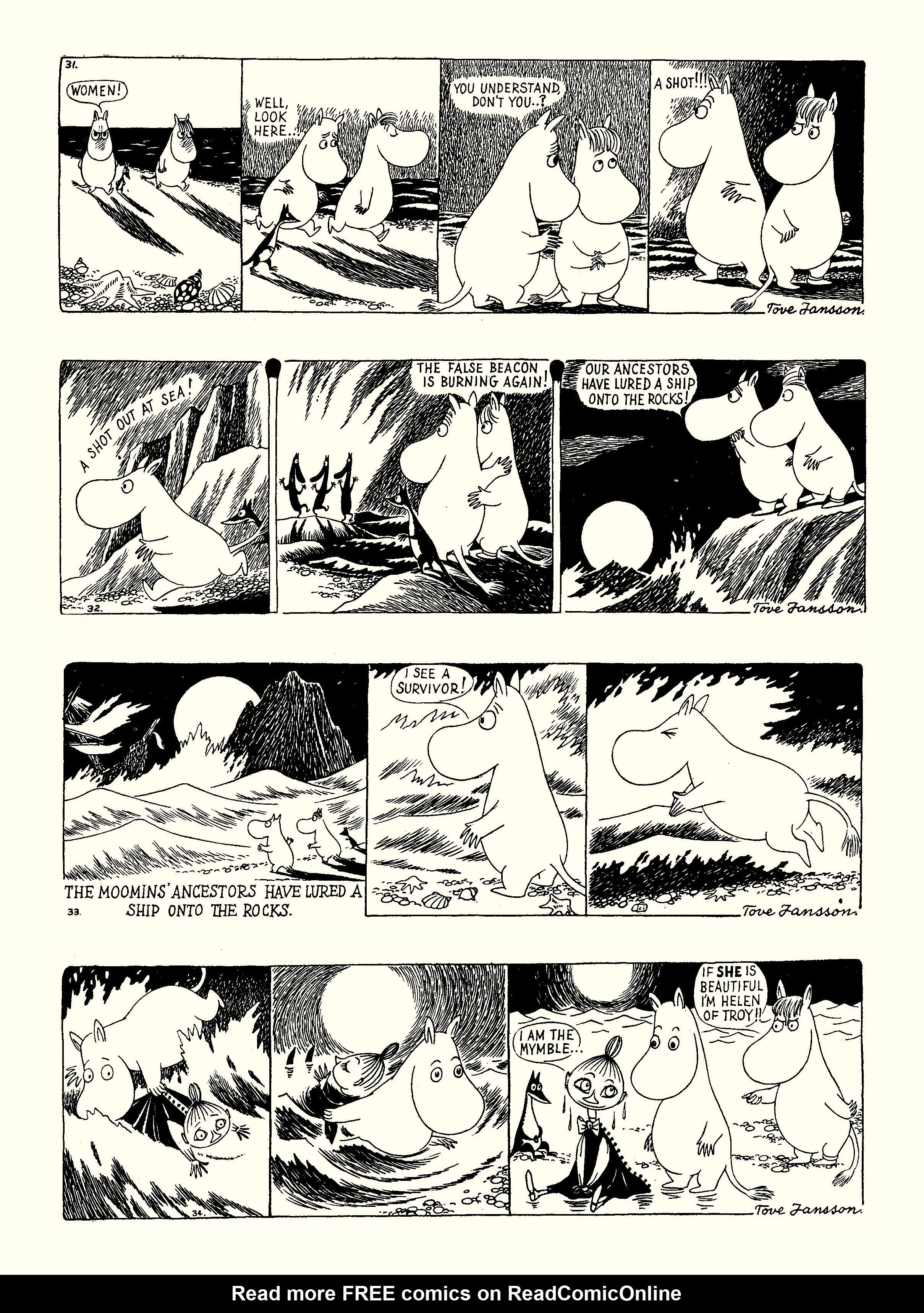 Read online Moomin: The Complete Tove Jansson Comic Strip comic -  Issue # TPB 1 - 78