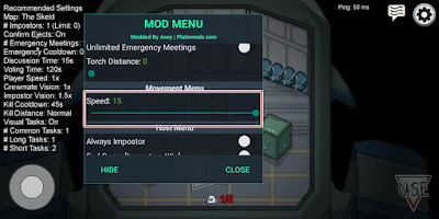 How to Set Player Speed in Among Us Game Games 3