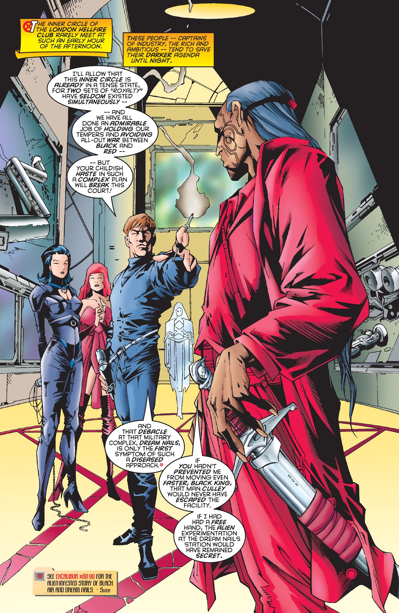 Read online Excalibur Visionaries: Warren Ellis comic -  Issue # TPB 3 (Part 1) - 11