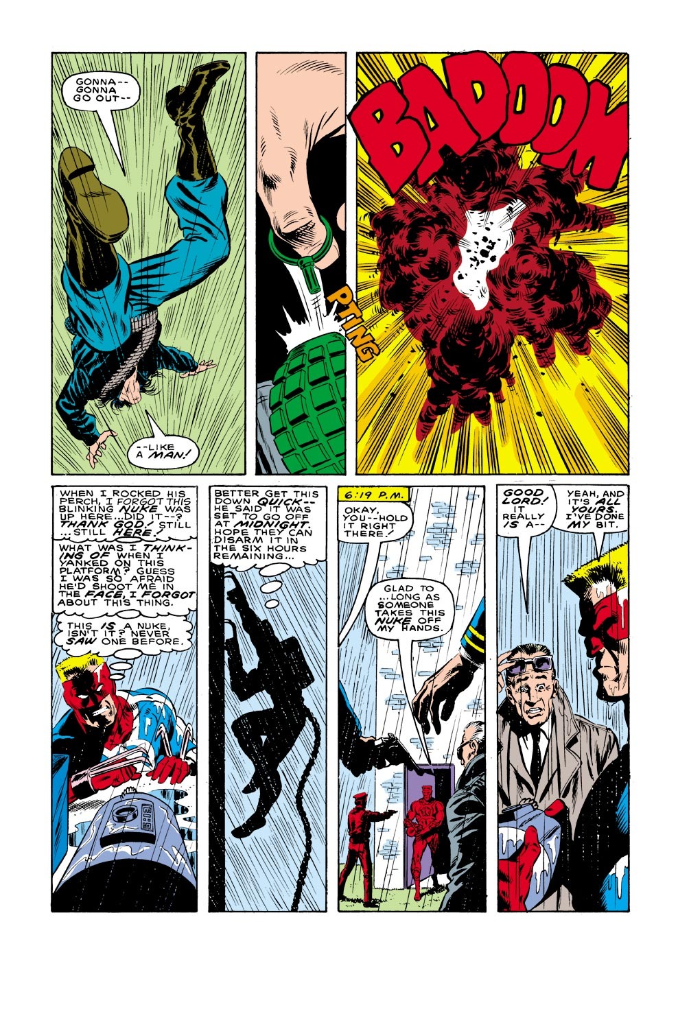 Read online Captain America (1968) comic -  Issue #332 - 22