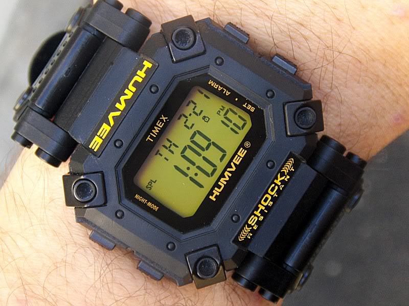 bettermenthings: NEW TIMEX HUMVEE WATCH
