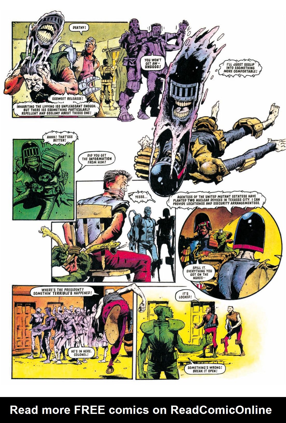 Read online Judge Dredd: The Complete Case Files comic -  Issue # TPB 23 - 292