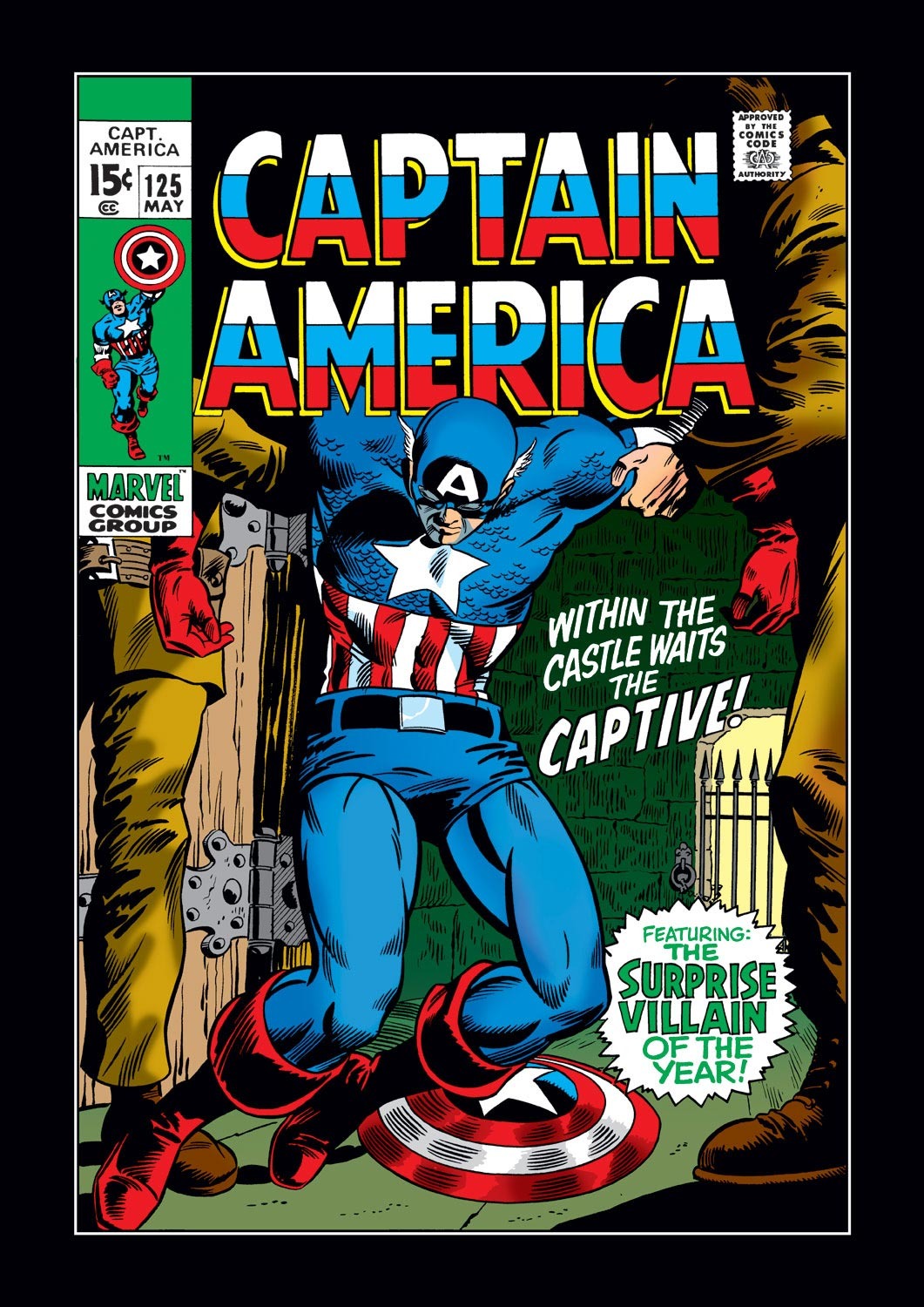 Read online Captain America (1968) comic -  Issue #125 - 1