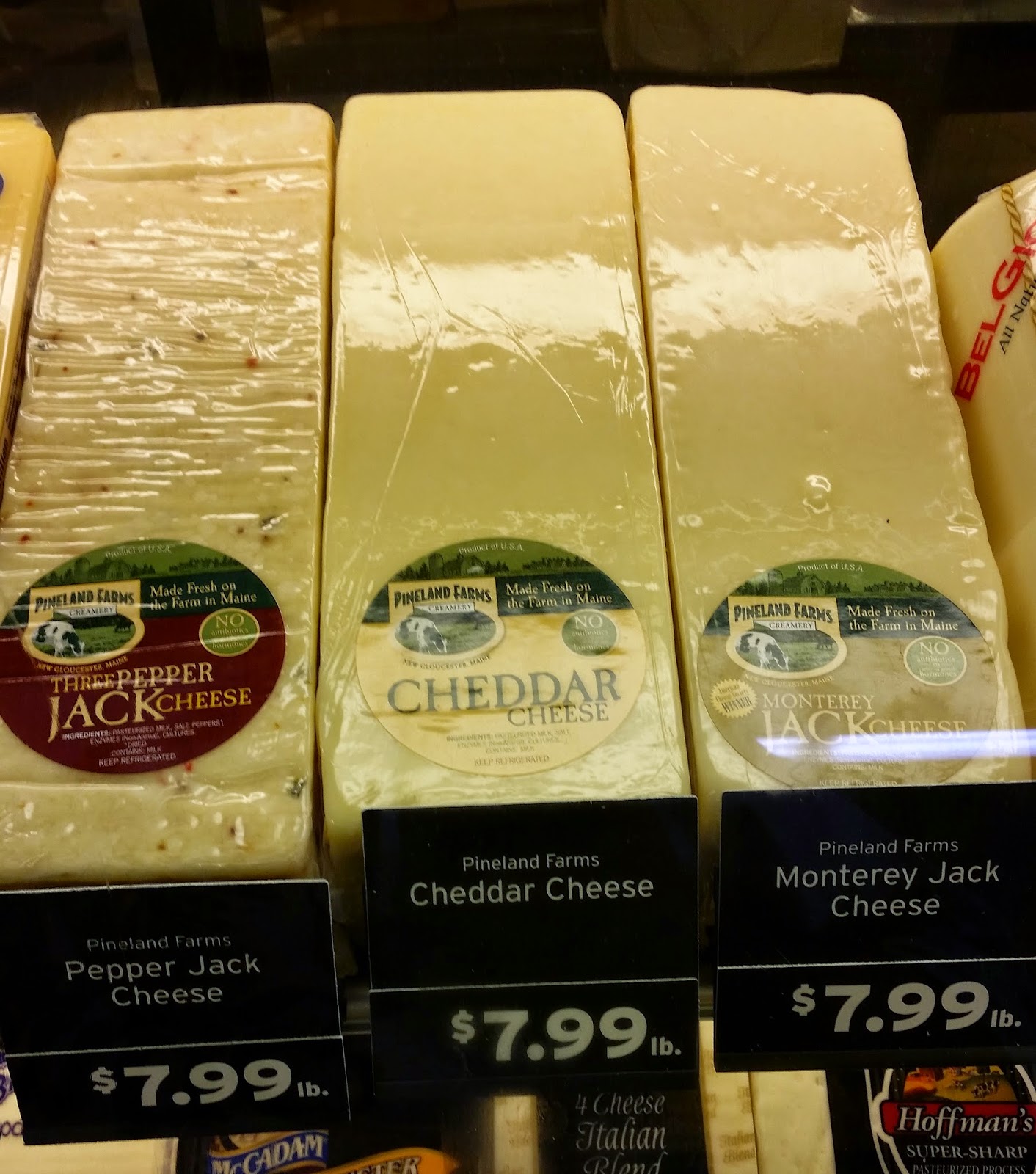 Hot Dogs of Maine Pineland Farms Cheese