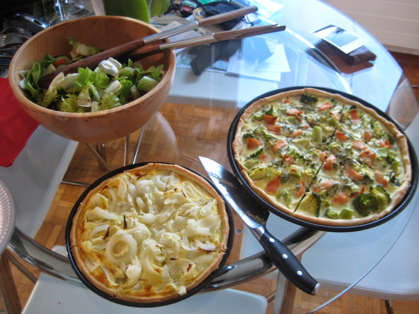 Laura's Gourmandises A light and healthy broccoli / salmon / yoghurt