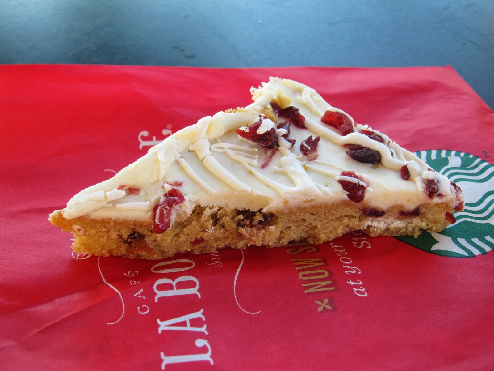 Review Starbucks Cranberry Bliss Bar