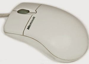 Types of computer mice.