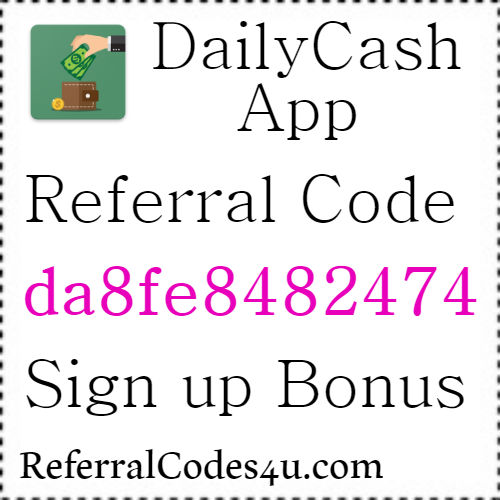 Daily Cash App Referral Code Dan2736508 Dailycash App Reviews 2021 Referral Codes