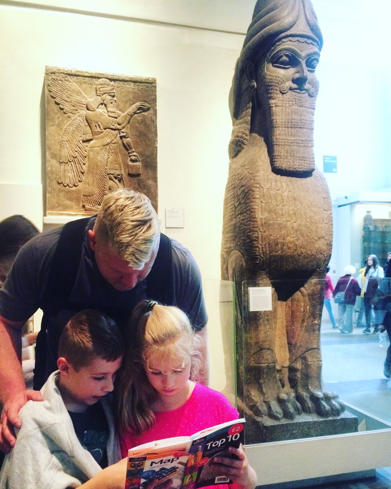 At the British Museum! Best field trip ever.