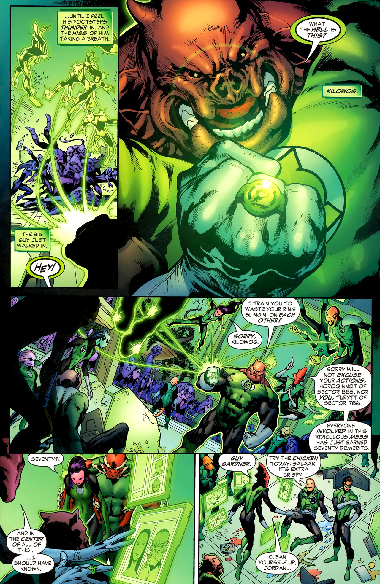 Read online Green Lantern (2005) comic -  Issue #11 - 8