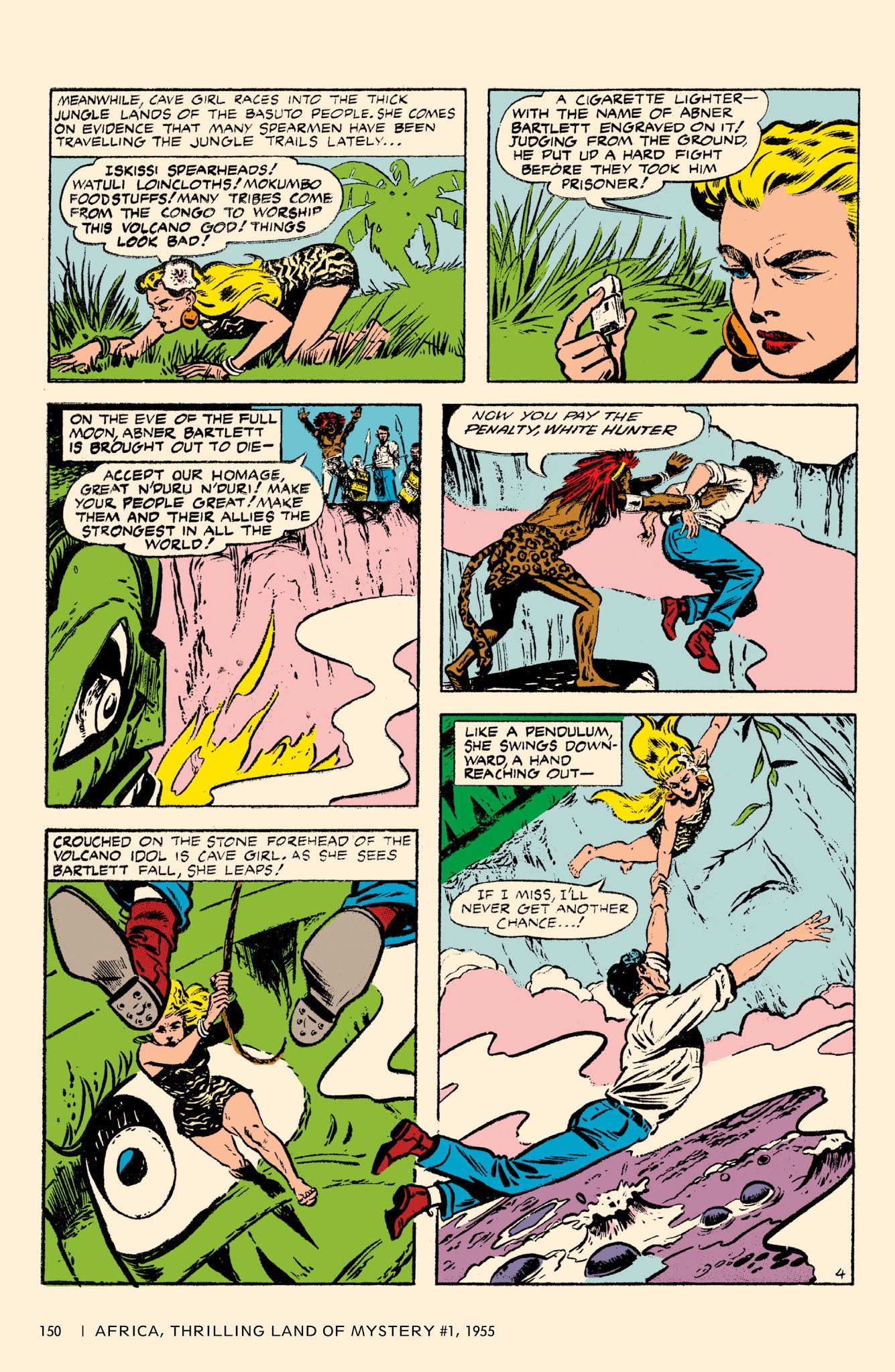 Read online Bob Powell's Complete Cave Girl comic -  Issue # TPB (Part 2) - 51