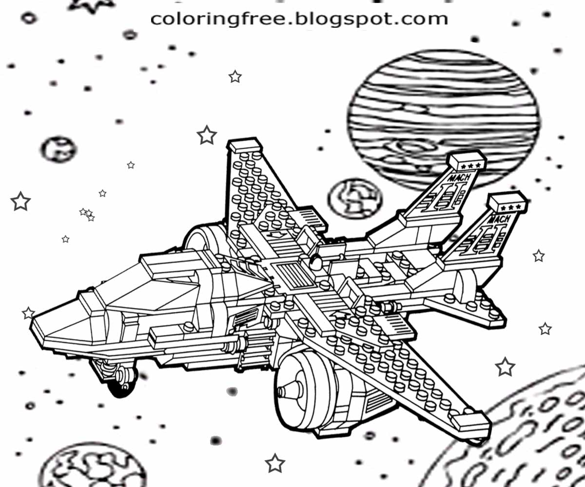 Lego Rocket Coloring Page Free Coloring Pages Printable Pictures To Color Kids