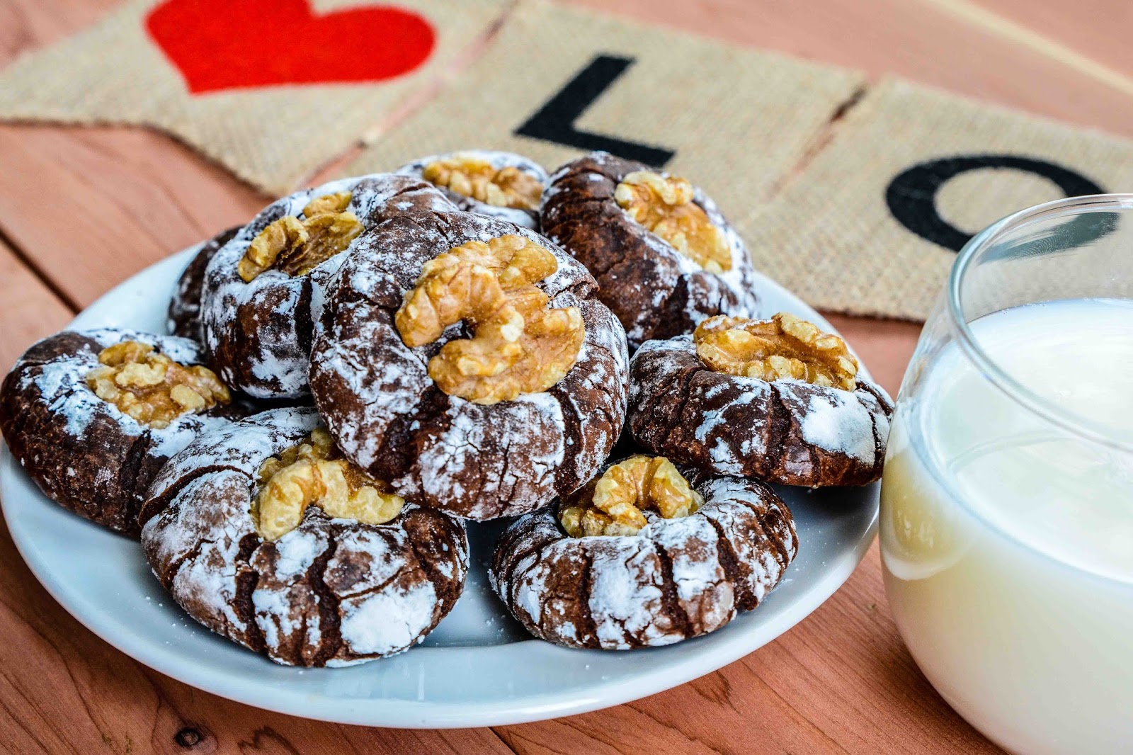  Double Chocolate Walnut Dream Cookies