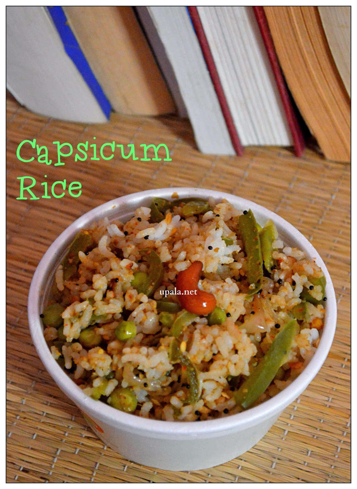 capsicum rice