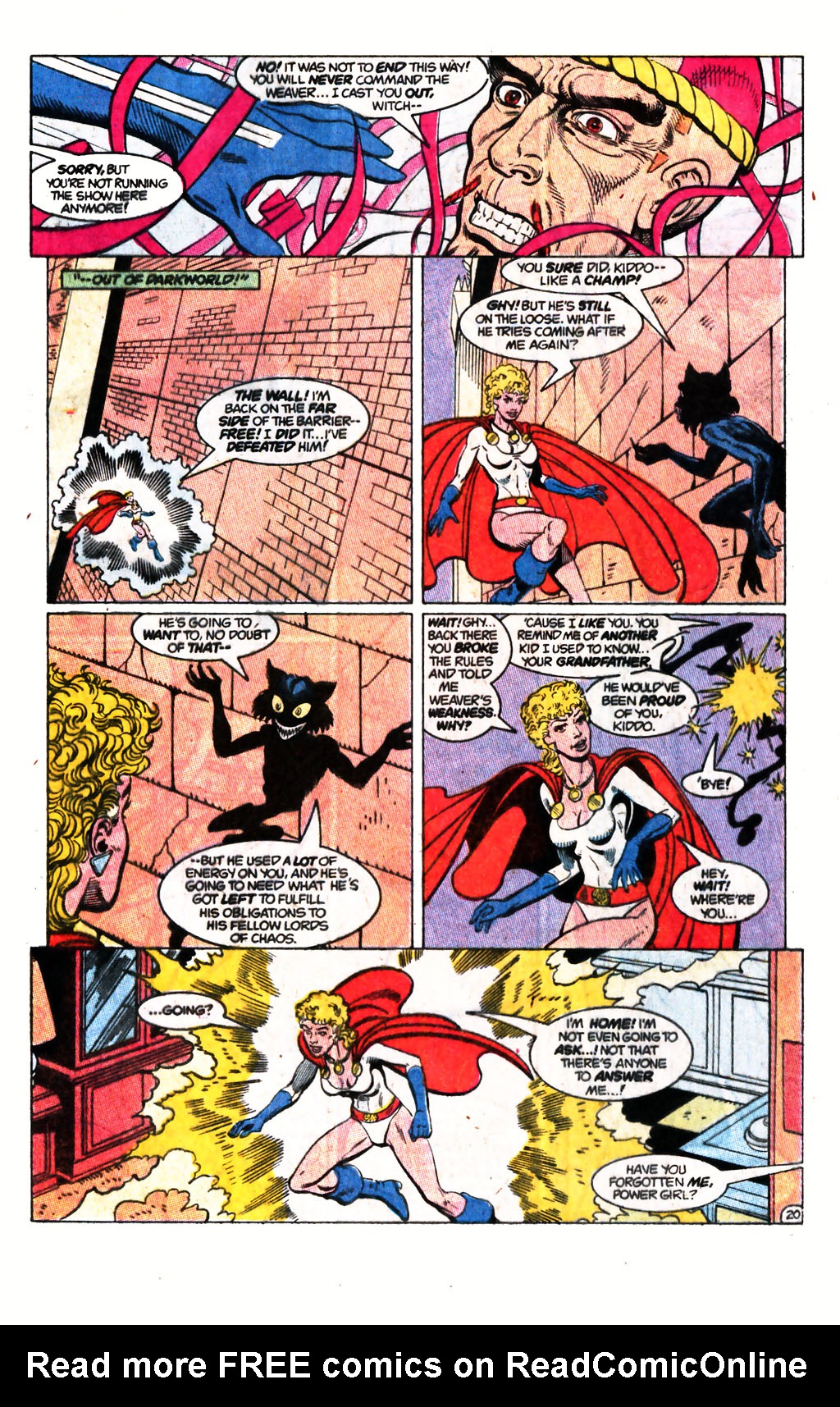 Read online Power Girl (1988) comic -  Issue #4 - 21