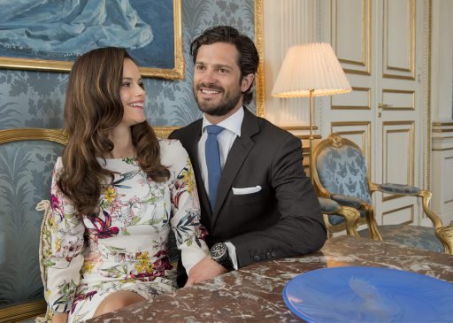 Prince Carl Philip and Sofia Hellqvist photographed at the Royal Palace and Prince Carl Philip and Sofia Hellqvist gave interview with Swedish television channel TV4