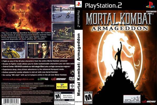 Download Game Mortal Kombat - Armageddon PS2 Full Version Iso For PC