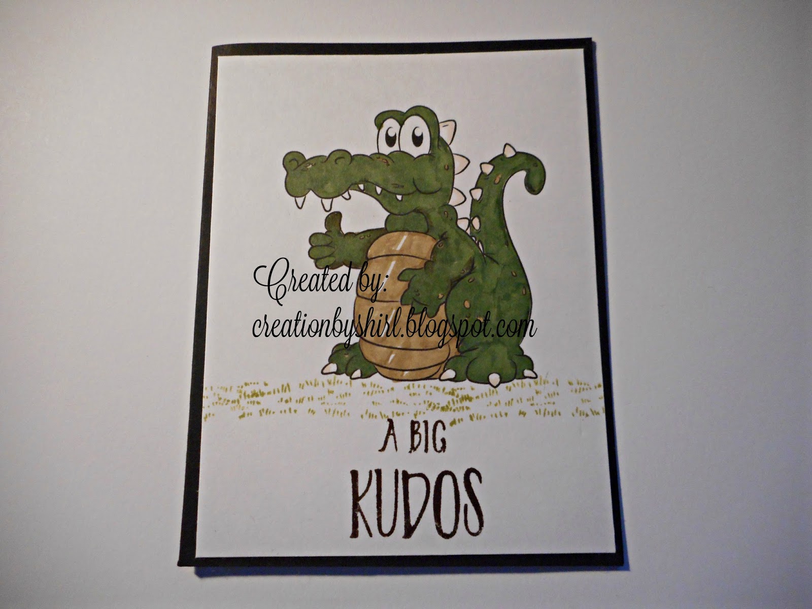 Creations by Shirl A Big Kudos