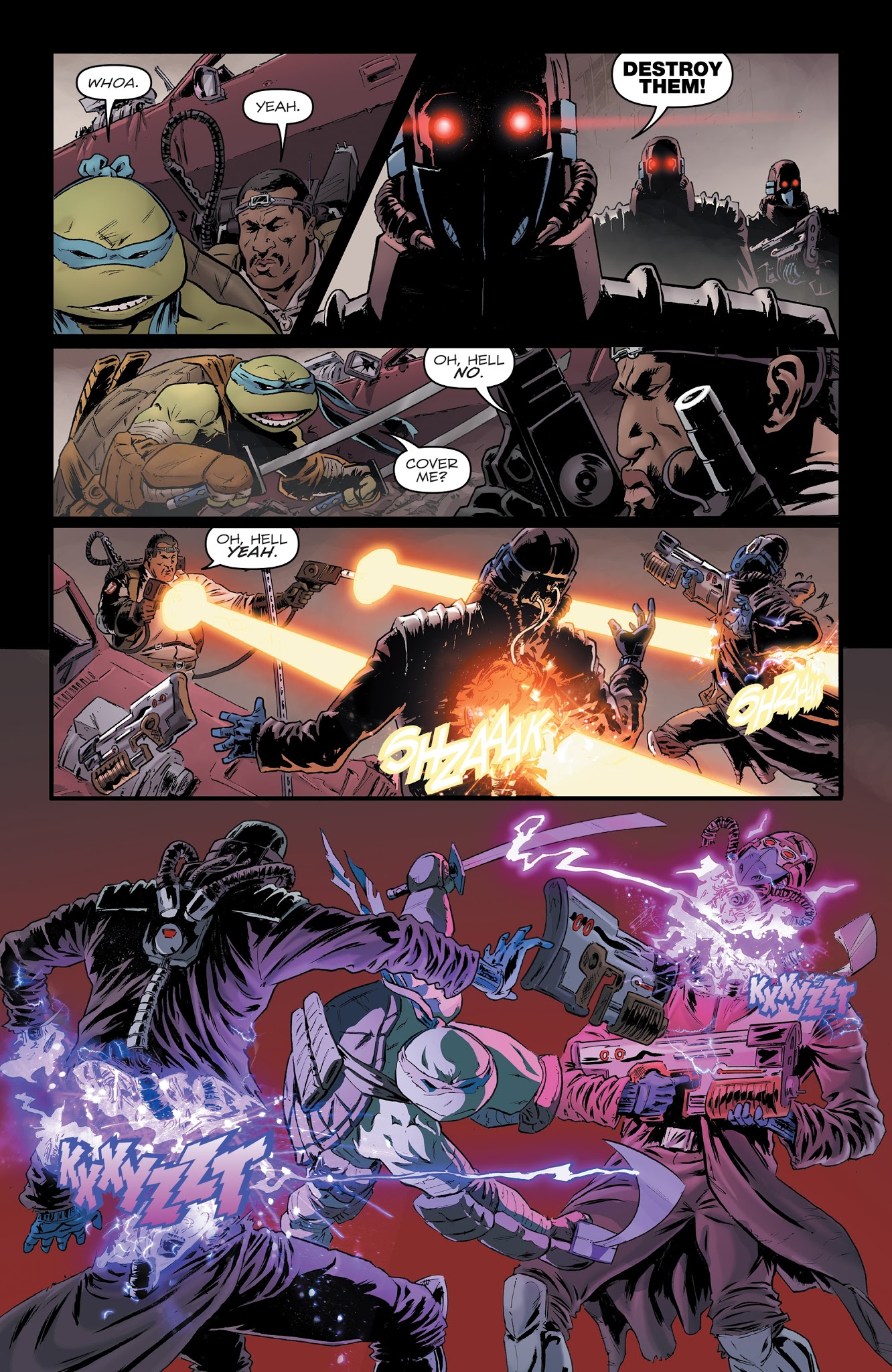 Read online Teenage Mutant Ninja Turtles/Ghostbusters 2 comic -  Issue #2 - 19