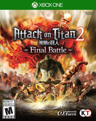 Attack On Titan 2 Final Battle Game Cover Xbox One