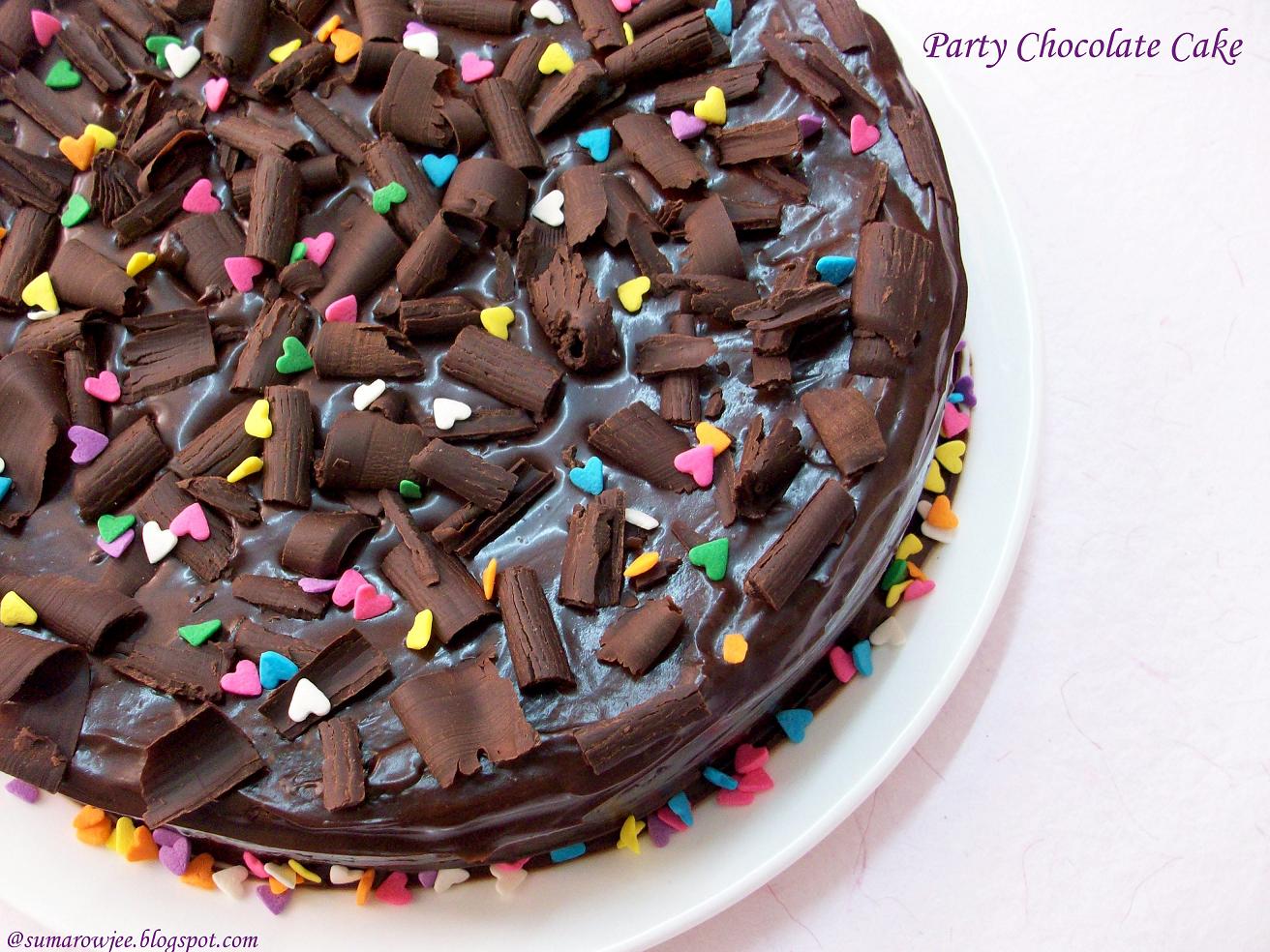 Cakes & More: Party Chocolate Cake