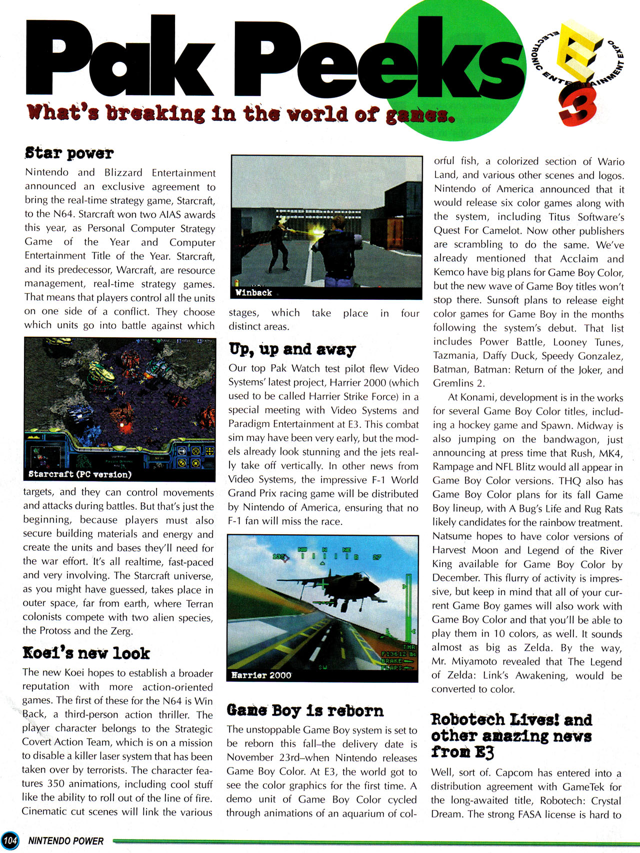 Read online Nintendo Power comic -  Issue #110 - 110