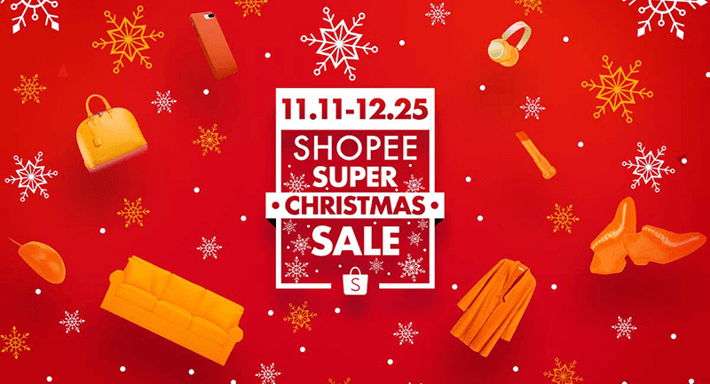 Shopee announces Super Christmas Sale 2017!