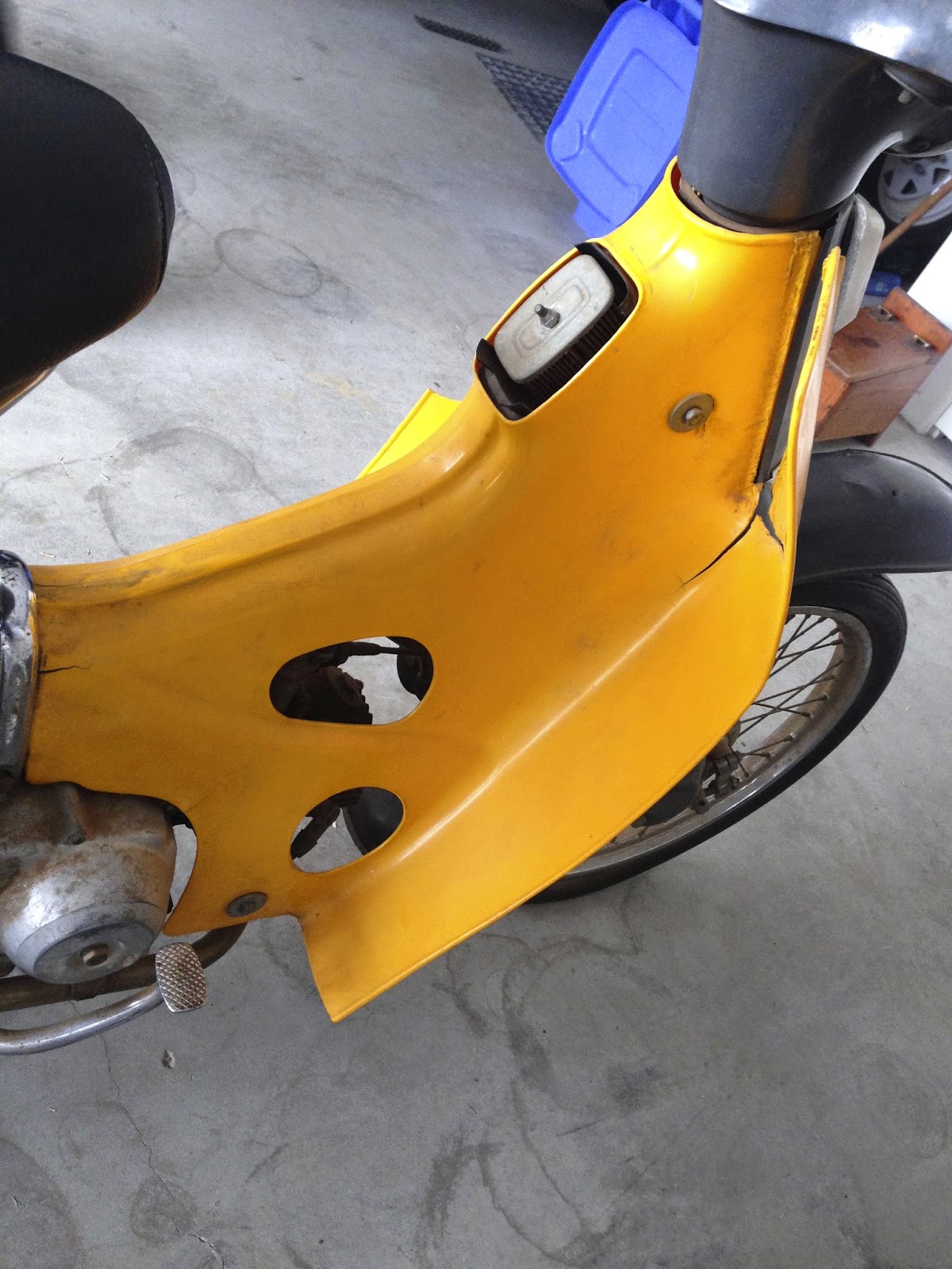 Honda C70 Restoration: In the beginning...