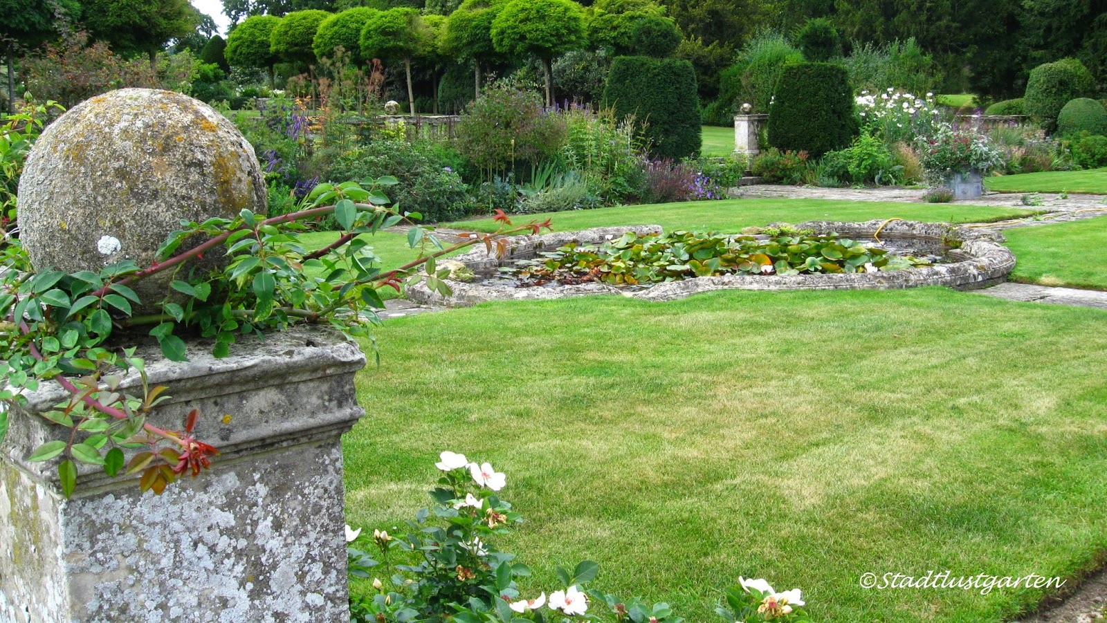 Stadtlustgarten Englische Gärten Heale Gardens / Wiltshire