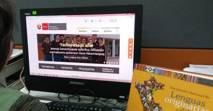 MINEDU presenta su portal web y redes sociales en diversas lenguas originarias - www.minedu.gob.pe MINEDU presenta su portal web y redes sociales en diversas lenguas originarias - www.minedu.gob.pe