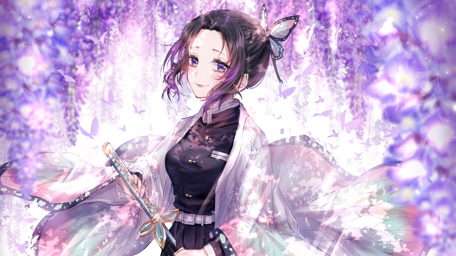 Shinobu Kocho, Kimetsu no Yaiba, 4K, #3.1452