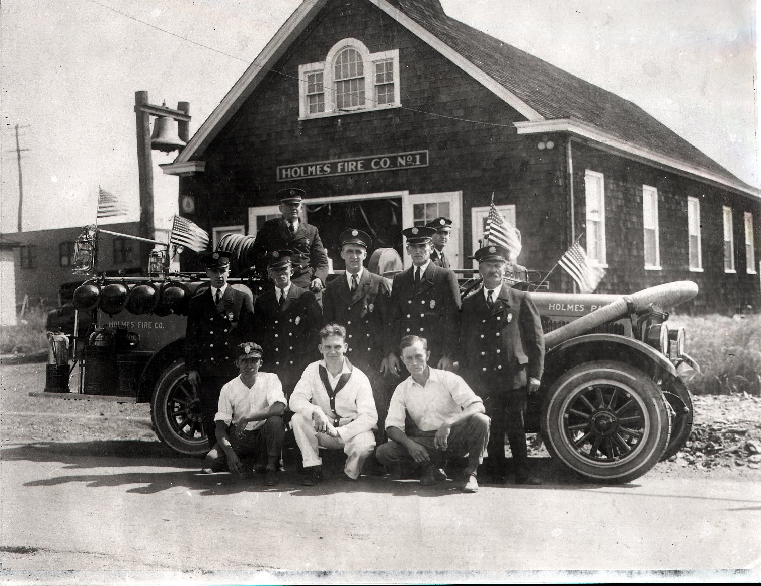Delaware County History Holmes Fire Co., 100 years old this year