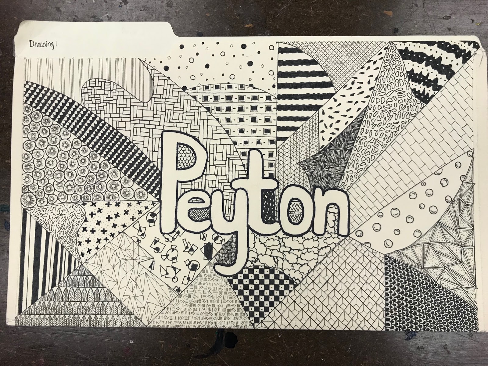 Typography projects for portfolio image