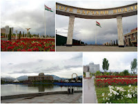 National Flag Park in Dushanbe, Tajikistan