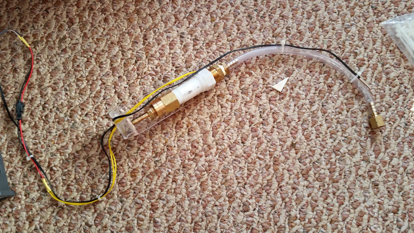 Don's Laser Cutter Things K40 Coolant Flow and Termperature Sensing